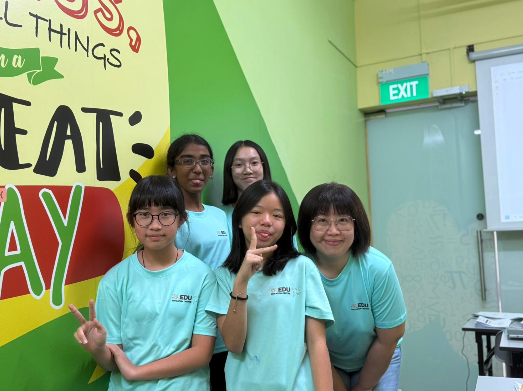 SL Education team and students